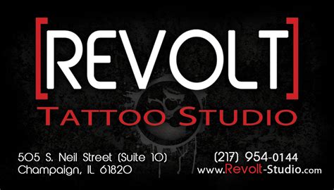 revolt tattoo champaign il  See reviews, photos, directions, phone numbers and more for No Regrets Tattoos Body Piercing locations in Champaign, IL