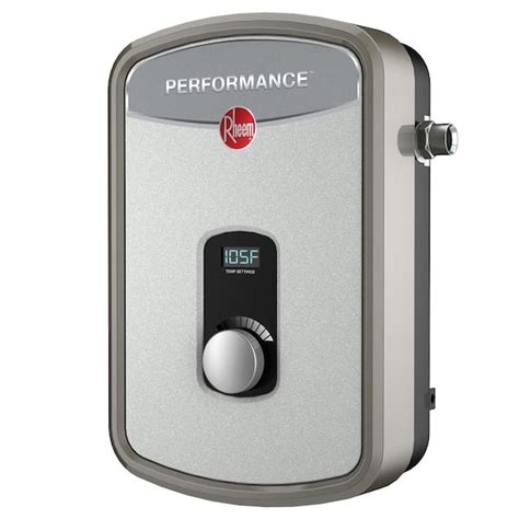 rheem tankless water heater grapevine  Built-in Power Surge protector to prevent electric shocks