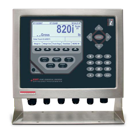 rice lake 820i Rice Lake 820i boasts a powerful yet easy-to-use interface that can operate and display up to two scales simultaneously