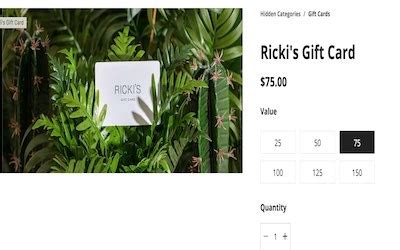 ricki's promo code  Condition