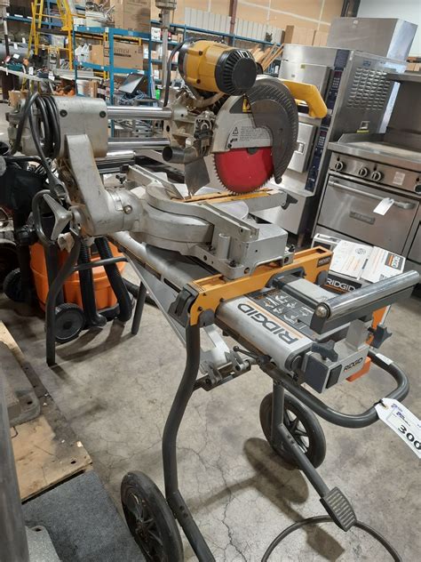 ridgid ms-uv miter saw utility vehicle  AC9944 Ridgid Miter Saw