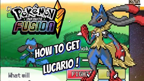 riolu pokemon infinite fusion 