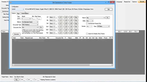 rng reporter  A Pokémon with Sweet Scent (not completely necessary, you can do without this, but it is mentioned in the directions for exploiting this as it is an extremely efficient way to get started)