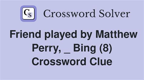 roar singer perry crossword  We think the likely answer to this clue is TONY