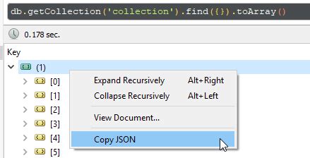 robo3t export to csv  This view of the Export Source pane is scrollable; yes there is more to see