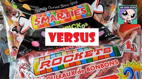 rockets candy vs smarties  Here are a few of the types of candies we stock online or in our physical