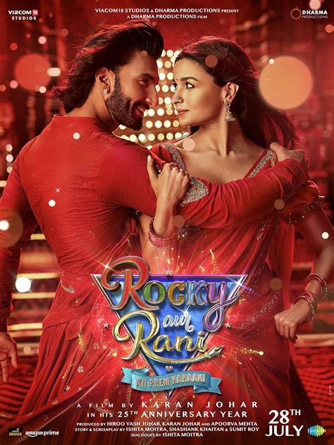 rocky aur rani ki prem kahani full movie watch online  RELEASE DATE: Friday, Jul 28, 2023