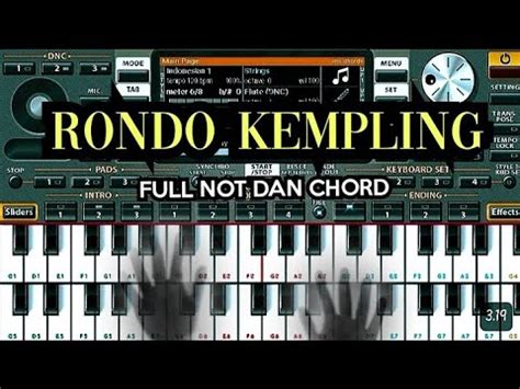 rondo kempling chord  jo sumelang, yo ben rondo di jamin kempling