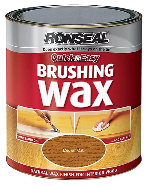 ronseal brushing wax wickes  Keeps its colour for up to 2 years