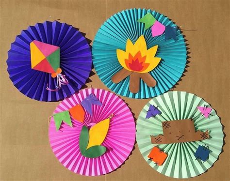 rosetas de papel festa junina  Pinterest