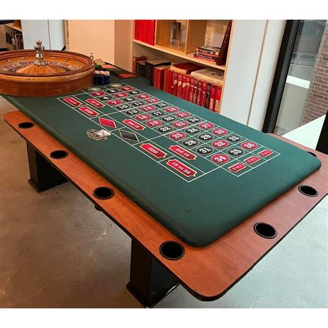 roulette rental  Each table has padded armrests with premium black or red felt