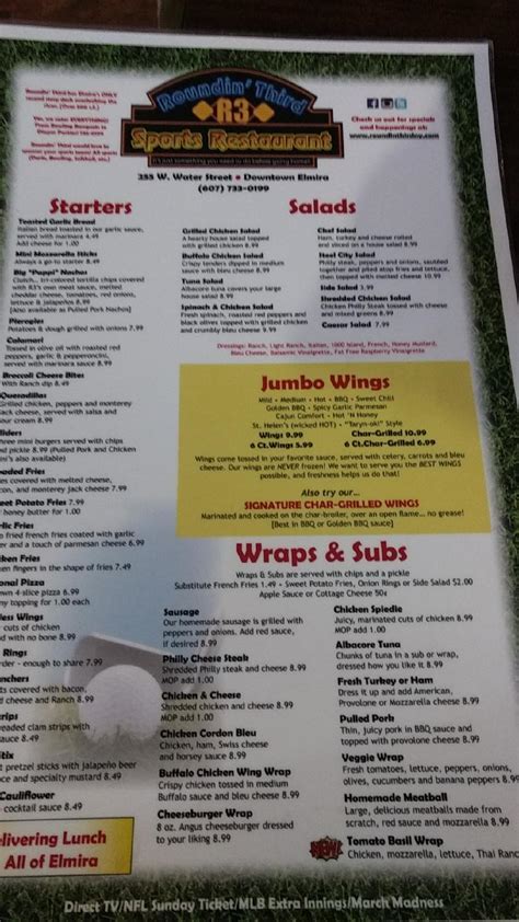 roundin third menu Delivery & Pickup Options - 35 reviews of Rounding Third "The best thing about this place is that it offers a free shuttle to and from Miller Park