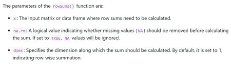 rowsum r  #include <iostream> #include <iomanip> using namespace std; int main () { int r, c; for (r = 1; r <= 10; r++) { int rowSum = 0; // reset for each row for (c = 1; c <= 10; c++) { cout << setw (3) << r + c; rowSum += (r + c); // add