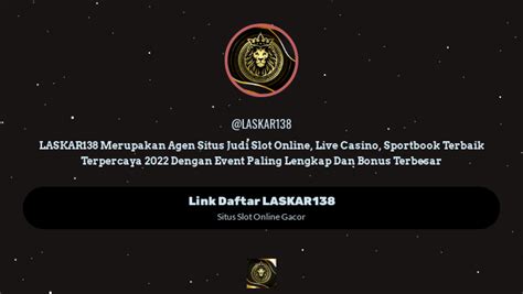 rtp laskar138  Layanan perjudian dan kasino online Didirikan dan beroperasi sejak 2006 di bawah pengelolaan