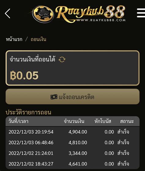 ruaykub88 ไทย เข้าสู่ระบบ