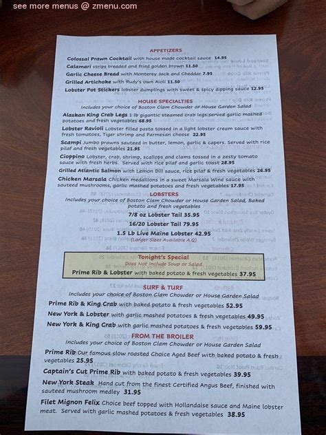 rudy's hideaway lobster house menu 631 Faves for Rudy's Hideaway Lobsterhouse Bar & Catering from neighbors in Rancho Cordova, CA