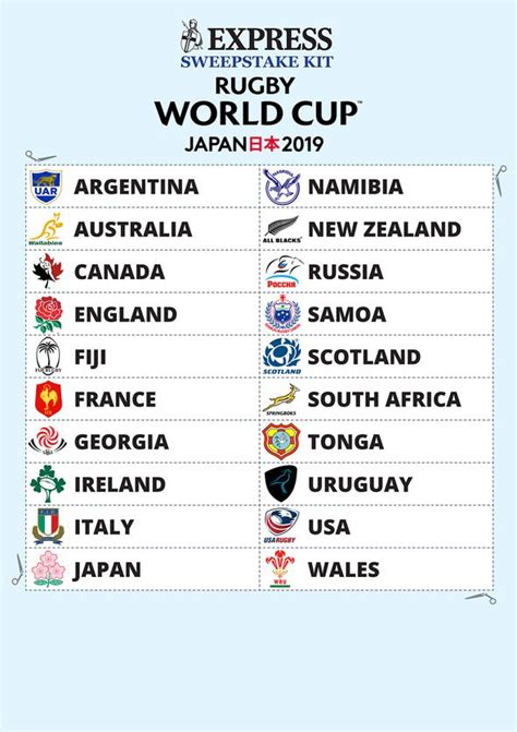 rugby world cup 2023 sweepstake kit  Across the seven weeks, the tournament will provide a feast of spectacular tries from