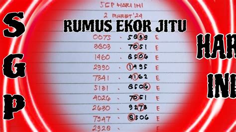 rumus ekor jitu Maka dari itu, bandar togel online terpercaya nonstop4d