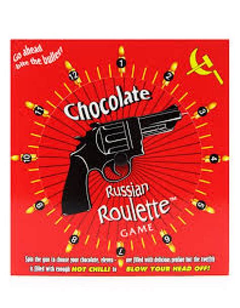 russian roulette chocolate  A simple Python simulation of a Russian Roulette game between 2 players