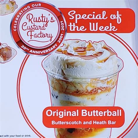 rusty's custard factory  Call (405) 310-5050 to make reservations and ask about our tasty No-contact delivery,Staff required to disinfect surfaces between visits,Curbside pickup,Delivery,Takeout,Wheelchair accessible entrance,Wheelchair accessible parking lot,Credit Card Payments,Debit