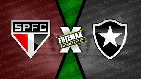 são paulo x botafogo futemax link, com transmissão nos canais PREMIERE