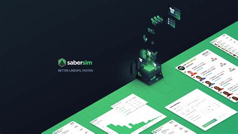 sabersim  We simulate each contest 100,000 times so you can quickly find the most profitable lineups