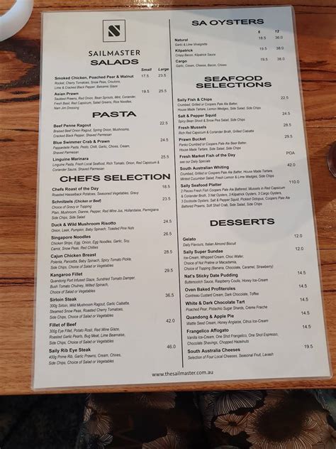 sailmaster tavern menu prices  8,235 likes · 40 talking about this · 33,121 were here