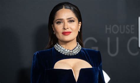 salma hayek cup size  Net Worth is estimated at $200 million