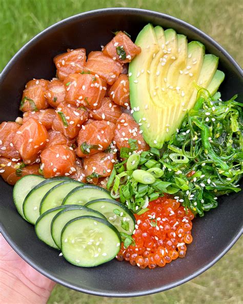 salmon poke vips  The salmon poke bowl is a perfect one-bowl meal