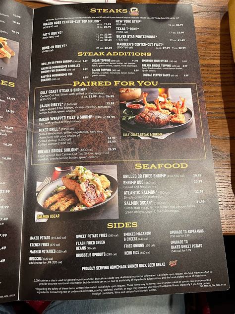 saltgrass steak house lafayette menu  Find a Location