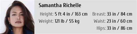 samantha richelle measurements  Sort by: Recent - Votes - Views