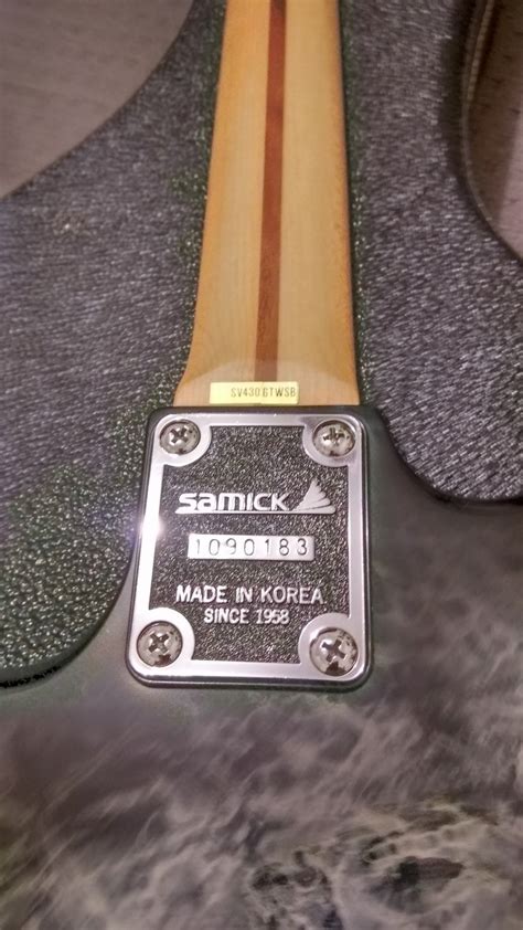 samick serial number decoder  guitars produced by the Custom Shop that are production models) 3 - E-II Series