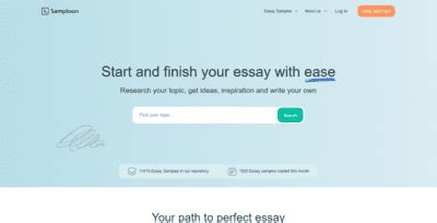 samploon reviews  Samploon is a database of free essay samples