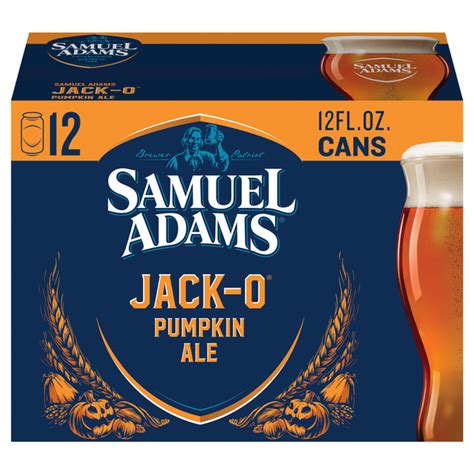 samuel adams jack-o pumpkin ale review 99 for a four-pack of 12-ounce cans; 9% alcohol by volume Think Grandma's pumpkin pie, but with a hefty ABV (take that, Grandma!)