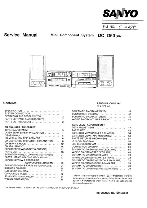 sanyo service manual  Dvd player & 4 head hi-fi stereo vcr with line-in recording (2 pages)Web view & download of more than 12692 sanyo pdf user manuals, service manuals, operating guides