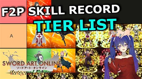 saoif skill record tier list  などの検討をつけられればと思います。