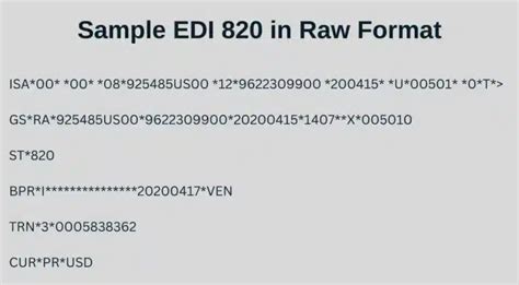 sap edi 820 <samp> Support for X12 and EDIFACT Features</samp>