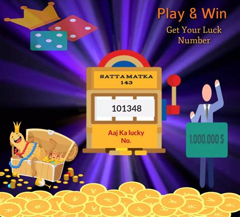 satta 143.in  Players place bets on these numbers, and if their selected number matches the winning combination, they win a prize