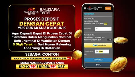 saudaratoto togel  Beberapa Keunggulan yang di tawarkan bila bergabung