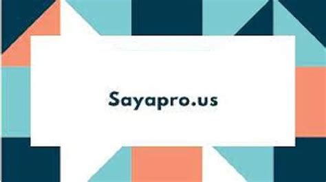 sayapro us  Nah, berikut ini kami akan membahas dan membagikan informasi tentang Sayapro yang perlu diketahui