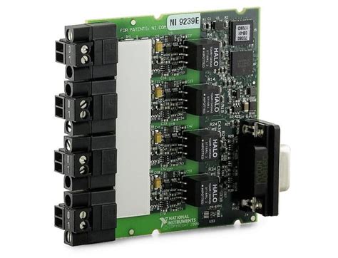 sbrio-9239 Measures input voltage signals for CompactDAQ or CompactRIO systems