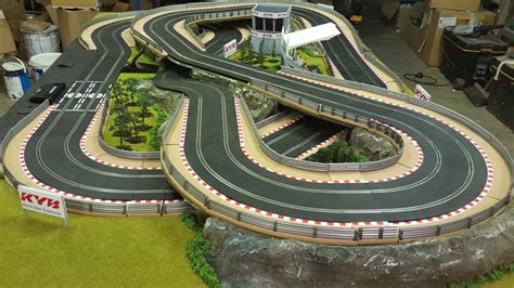 scalextric track layouts for small spaces  It might help you organize your own "Givens n' Druthers