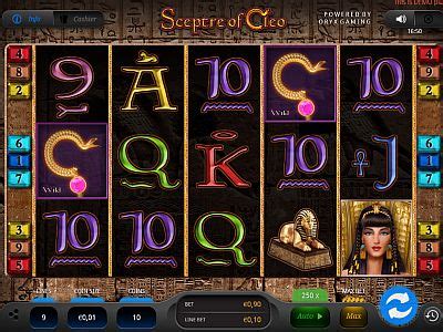 sceptre of cleo spielen Sceptre of Cleo is a 5 reel, 243 payline slot game from Oryx Gaming