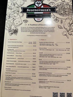 scornovacca's altoona menu  $10