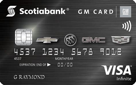 scotiabank gm visa infinite card  1