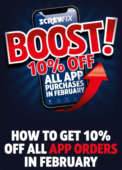 screwfix app 10% off  859 Stores Nationwide