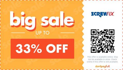 screwfix discount codes 2018  Expires: In 4 days Terms: Review up-to-date details from the seller
