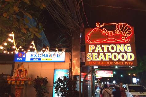 seafood patong beach  Daytime activities are primarily centered on the beach with water sports