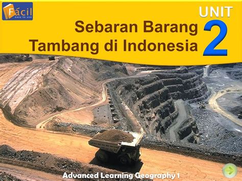 sebaran barang tambang di indonesia <b>di</b>