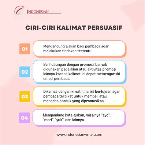 sebutkan ciri ciri iklan persuasif  1